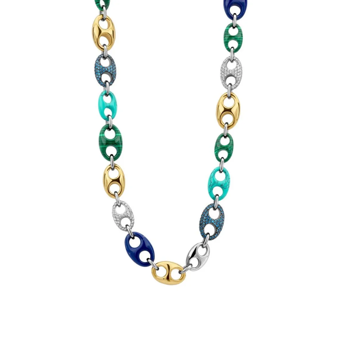 Ti Sento Collier Femme 3988TQ-45 - Argent | Femme Collier Et Pendentif