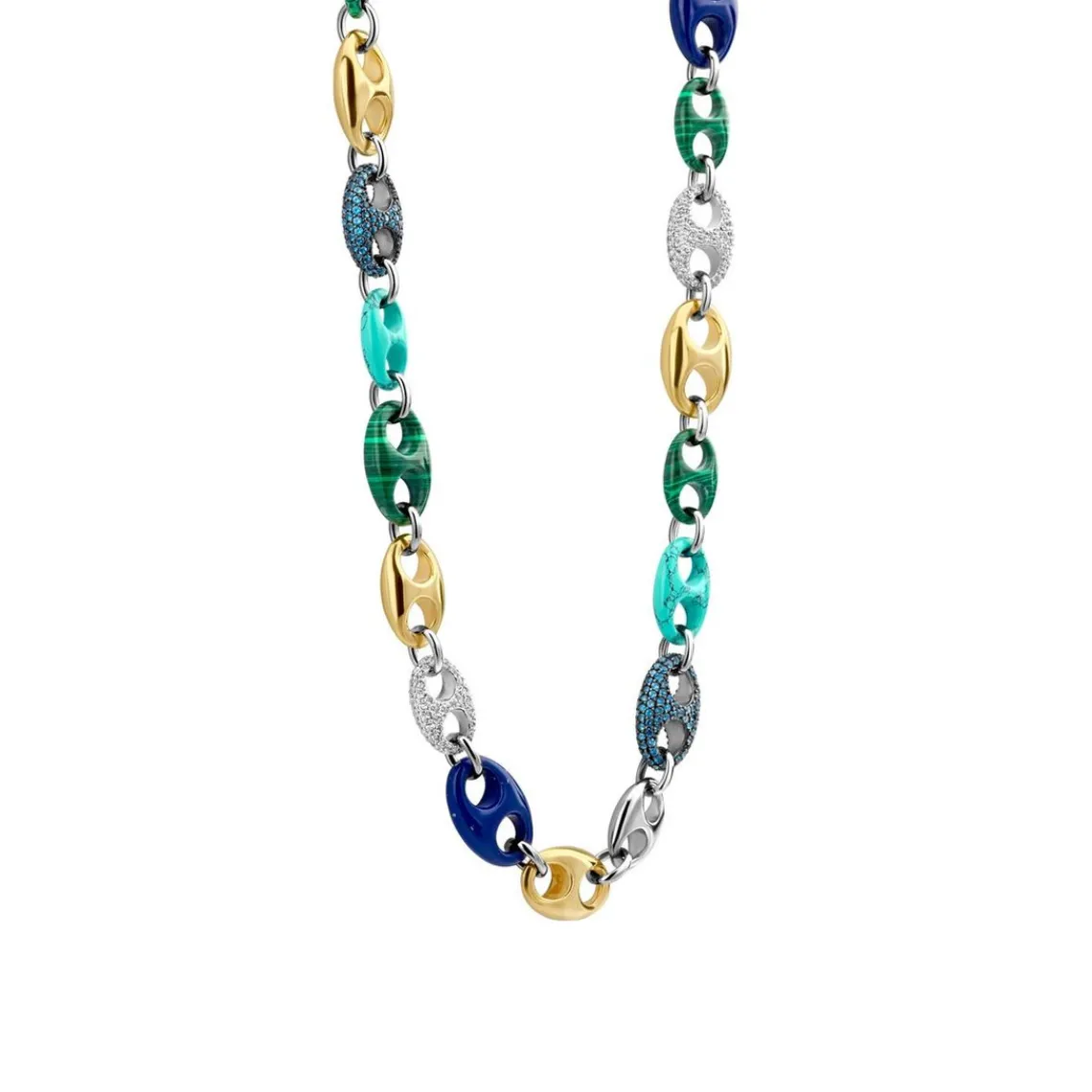 Ti Sento Collier Femme 3988TQ-45 - Argent | Femme Collier Et Pendentif