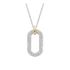 Ti Sento Collier Femme 3964ZY-42 - Argent, plaqué or | Femme Collier Et Pendentif