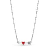 Pandora Collier Flèche & Cœur en Verre de Murano | Femme Collier Et Pendentif
