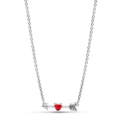 Pandora Collier Flèche & Cœur en Verre de Murano | Femme Collier Et Pendentif