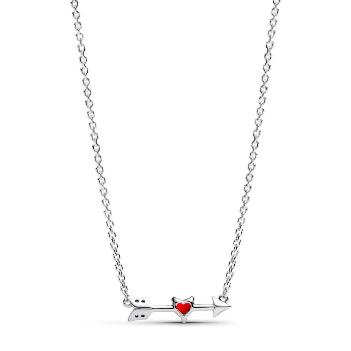 Pandora Collier Flèche & Cœur en Verre de Murano | Femme Collier Et Pendentif