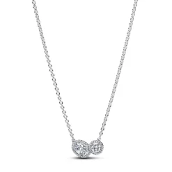 Pandora Collier Halo Embrace | Femme Collier Et Pendentif