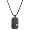 All Blacks Bijoux Collier Homme - 682400 Acier Couleur Noir | Homme Colliers Et Pendentifs