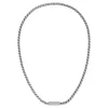 Boss Bijoux Collier Homme Doran - 1580693 Acier Argent | Homme Colliers Et Pendentifs