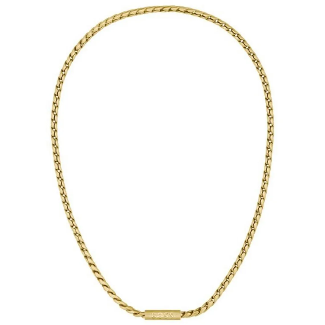 Boss Bijoux Collier Homme Doran - 1580694 Acier Doré | Homme Colliers Et Pendentifs