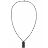 Calvin Klein Bijoux Collier Homme - 35000059 Acier Noir | Homme Colliers Et Pendentifs