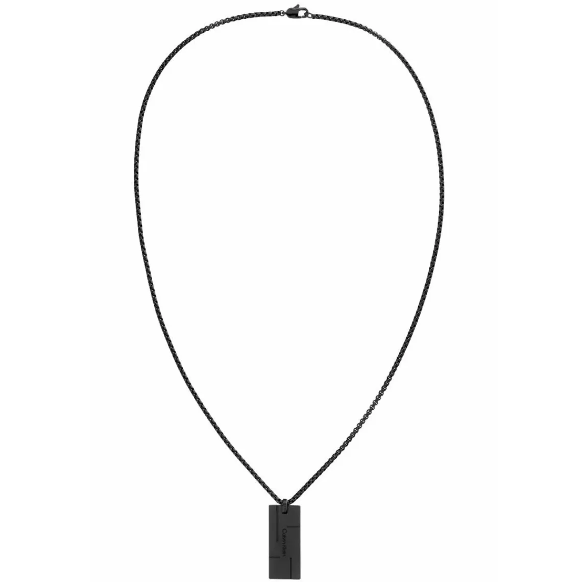 Calvin Klein Bijoux Collier Homme - 35000059 Acier Noir | Homme Colliers Et Pendentifs