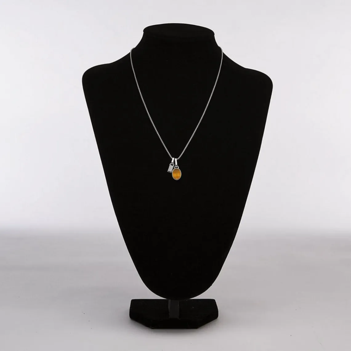 Fossil Bijoux Collier Homme Acier Classique Jewelry - JF04852040 Acier inoxydable | Homme Colliers Et Pendentifs