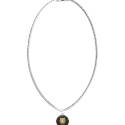 Guess Bijoux Collier homme JUMN01316JWSTYB - Acier Argent | Homme Colliers Et Pendentifs