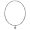 Guess Bijoux Collier Homme - JUMN01301JWST LION KING Acier Argent | Homme Colliers Et Pendentifs
