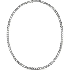 Guess Bijoux Collier homme JUMN01333JWST My Chains Acier Argent | Homme Colliers Et Pendentifs