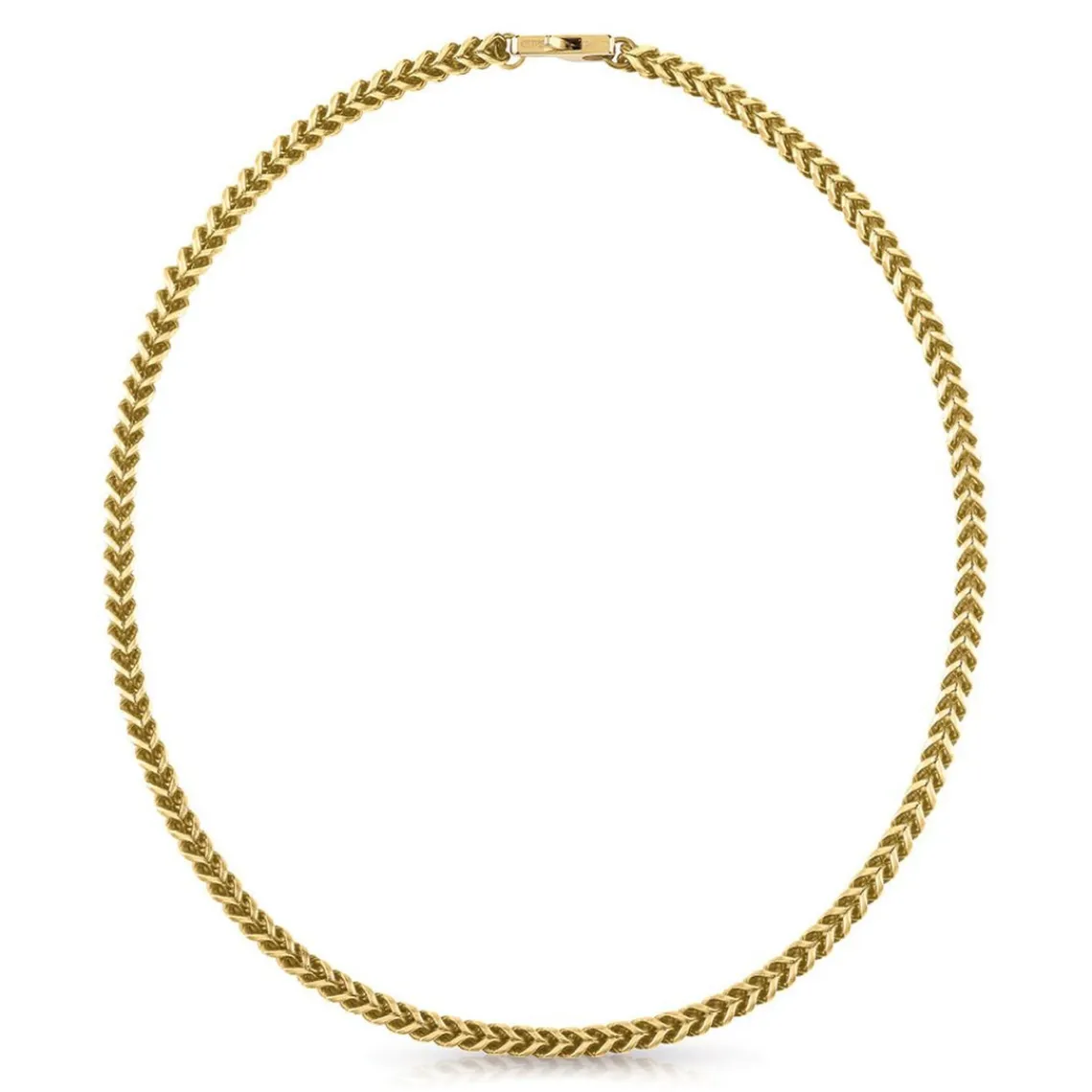 Guess Bijoux Collier homme JUMN01337JWYG My Chains Acier Doré | Homme Colliers Et Pendentifs