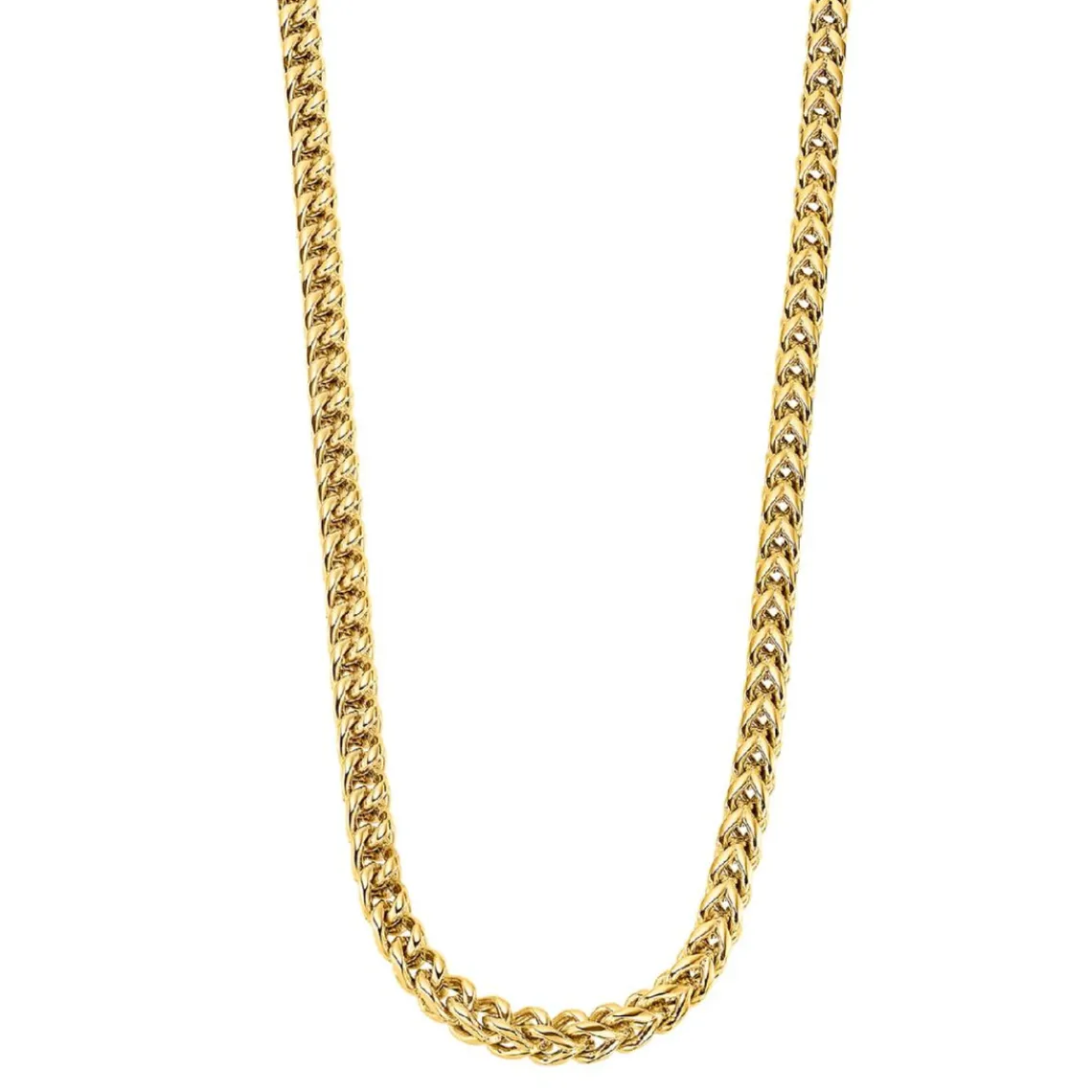 Lotus Style Bijoux Collier Homme Men In Black LS2290-1-2 Acier doré | Homme Colliers Et Pendentifs