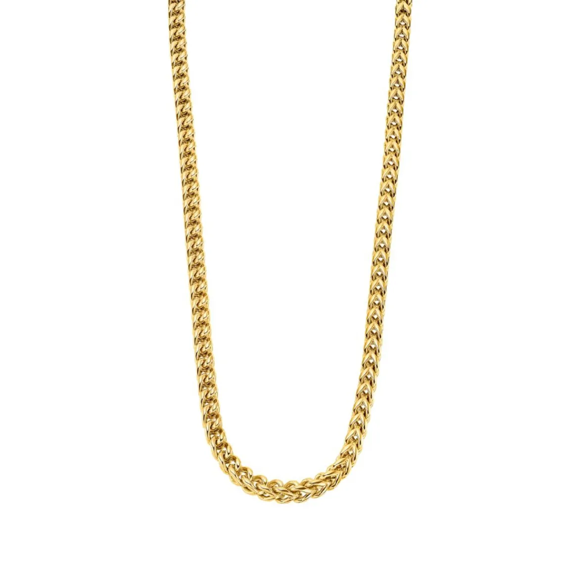 Lotus Style Bijoux Collier Homme Men In Black LS2290-1-2 Acier doré | Homme Colliers Et Pendentifs