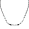 Morellato Bijoux Collier Homme SATX01 - Acier Argent | Homme Colliers Et Pendentifs