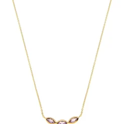 Kosma Paris Collier Kira Doré & Améthyste | Femme Collier Et Pendentif