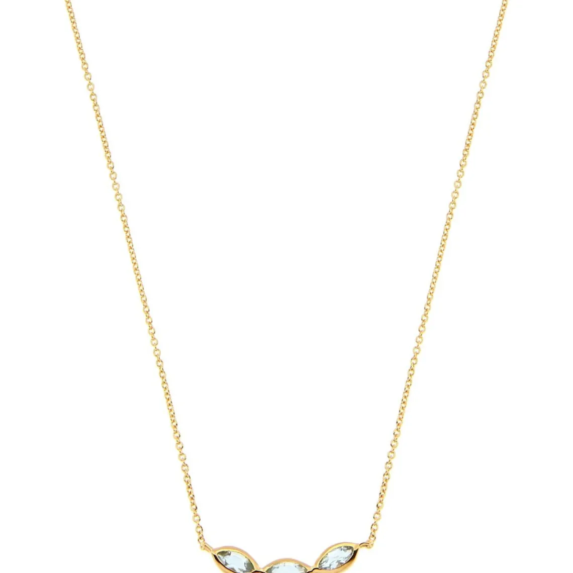 Kosma Paris Collier Kira Doré & Topaz | Femme Collier Et Pendentif