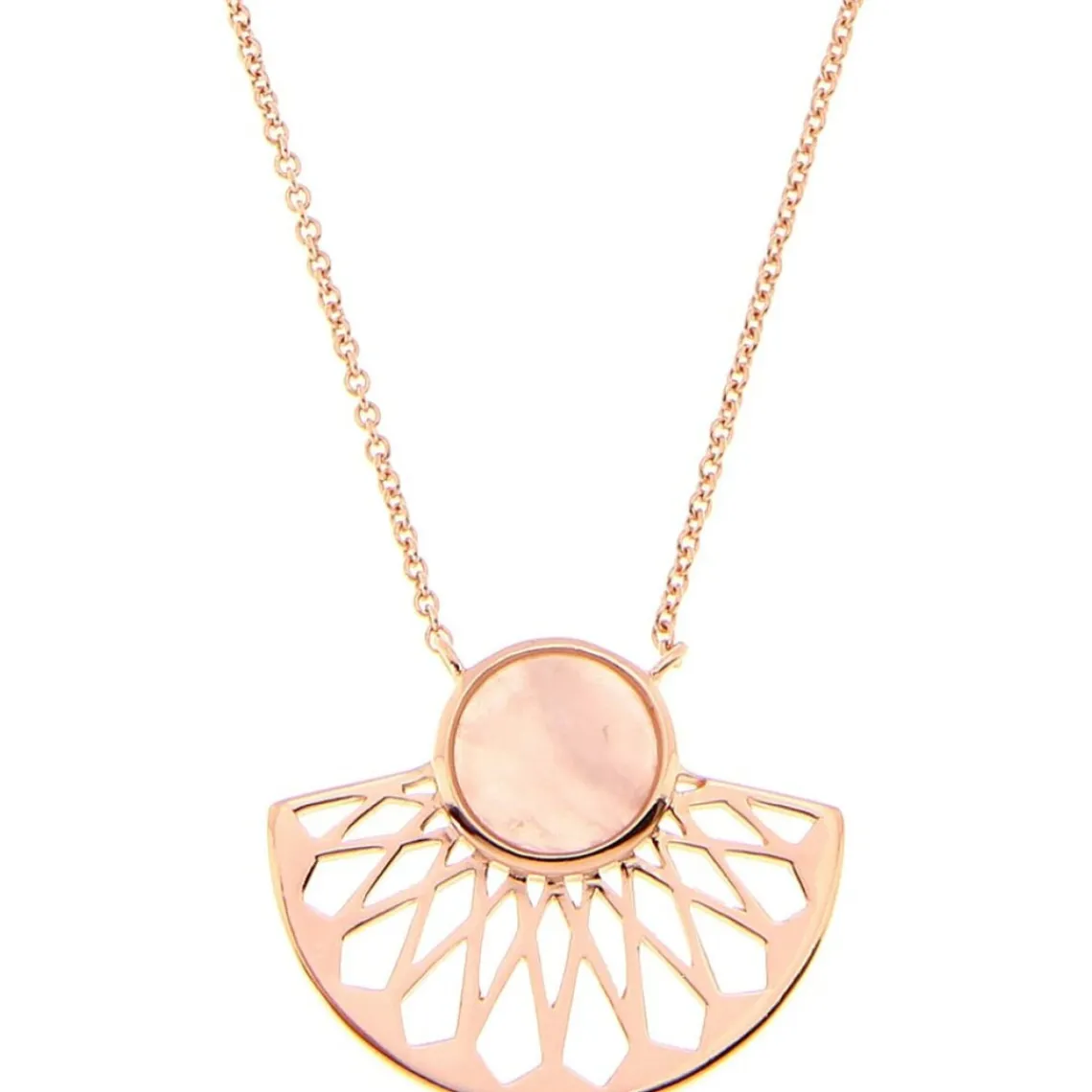 Kosma Paris Collier Mia Doré Rose | Femme Collier Et Pendentif