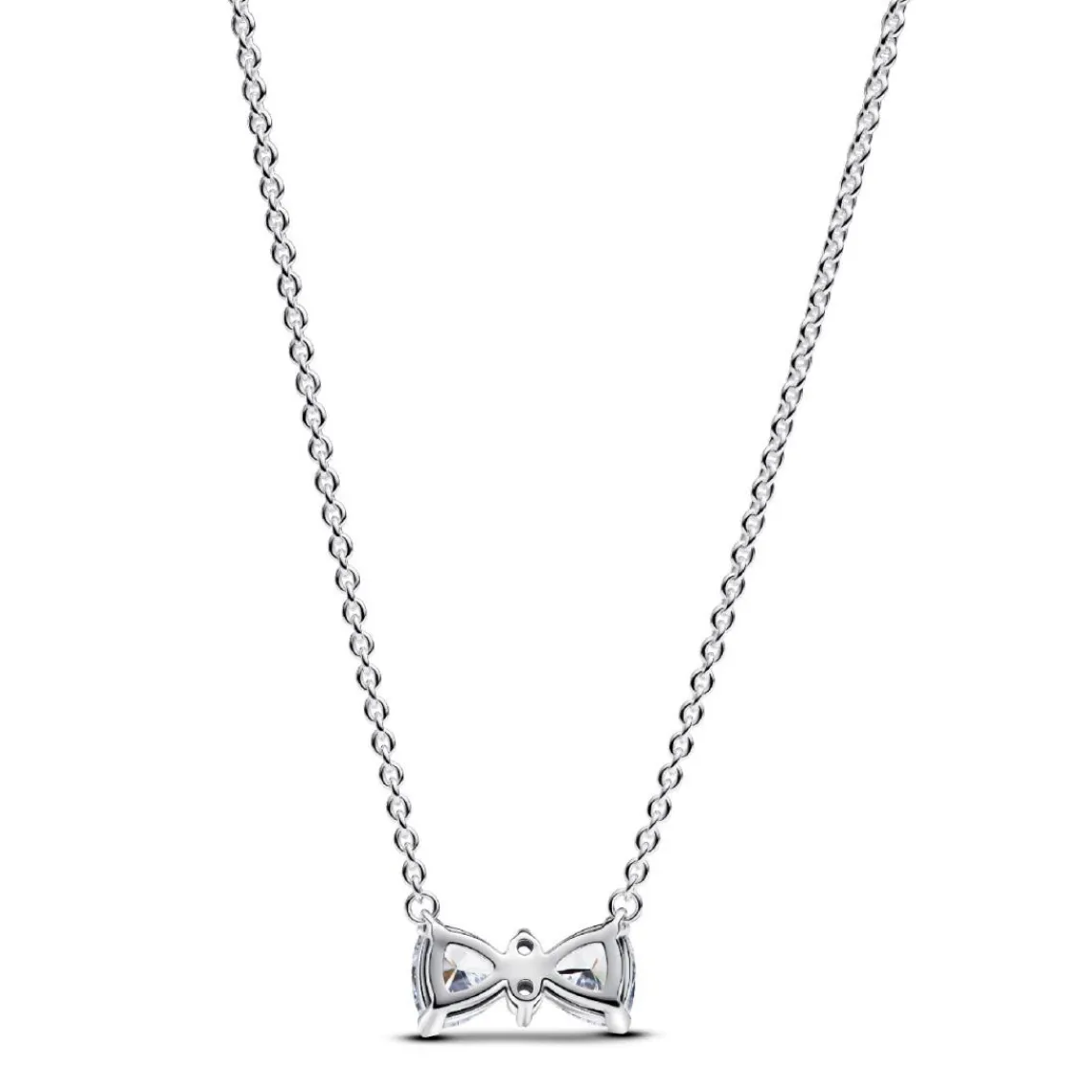 Pandora Collier Nœud Scintillant Argent | Femme Collier Et Pendentif