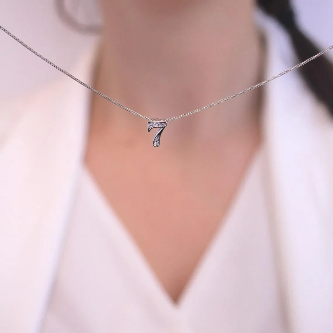 MYC-Paris Collier Number 7 Argenté | Femme Collier Et Pendentif