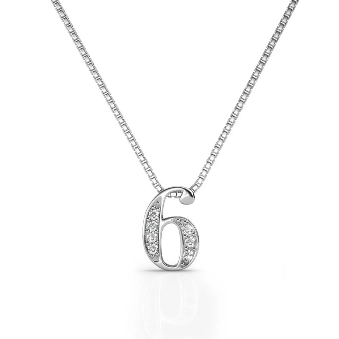 MYC-Paris Collier Number 6 Argenté | Femme Collier Et Pendentif