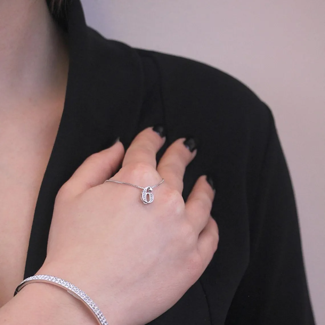 MYC-Paris Collier Number 6 Argenté | Femme Collier Et Pendentif