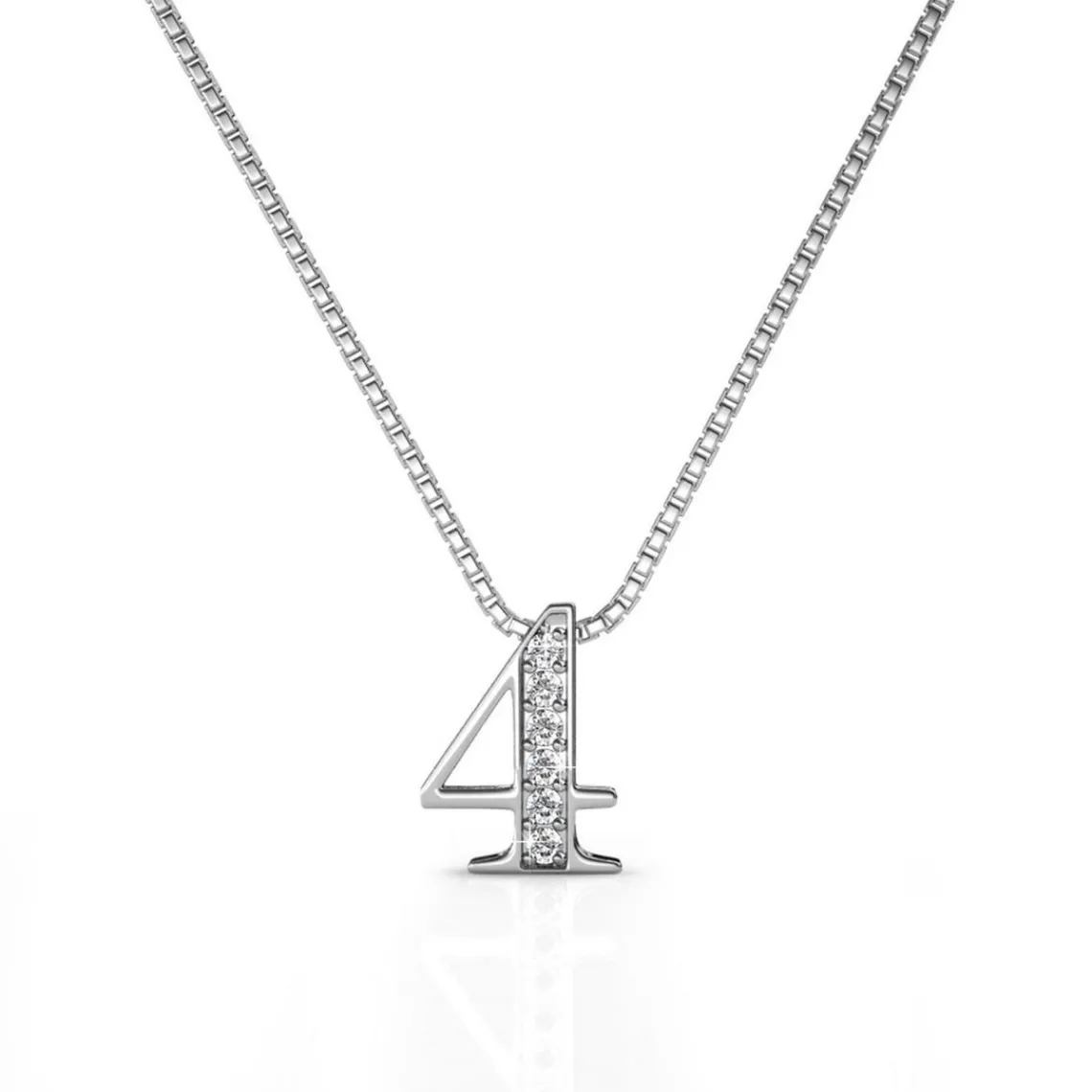 MYC-Paris Collier Number 4 Argenté | Femme Collier Et Pendentif