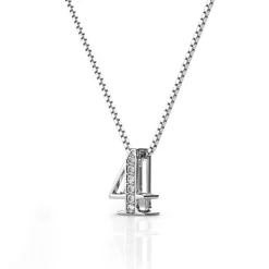 MYC-Paris Collier Number 4 Argenté | Femme Collier Et Pendentif