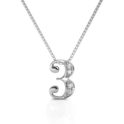 MYC-Paris Collier Number 3 Argenté | Femme Collier Et Pendentif