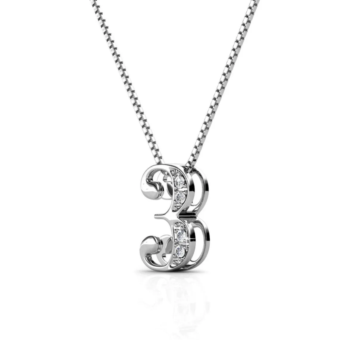 MYC-Paris Collier Number 3 Argenté | Femme Collier Et Pendentif