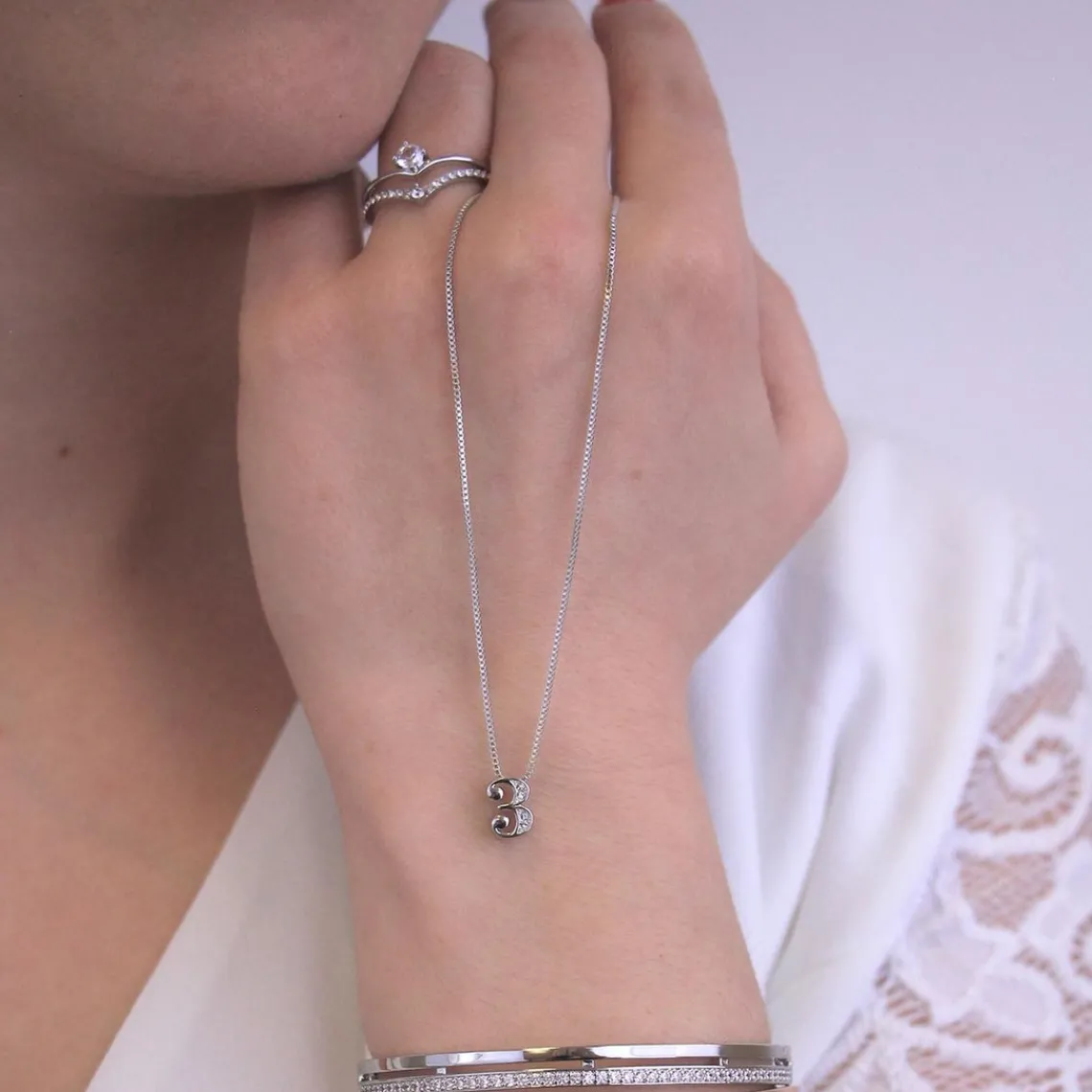 MYC-Paris Collier Number 3 Argenté | Femme Collier Et Pendentif