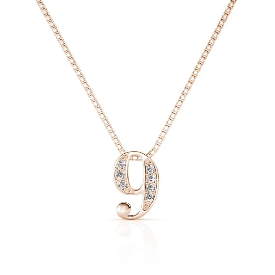 MYC-Paris Collier Number 9 Or Rose | Femme Collier Et Pendentif
