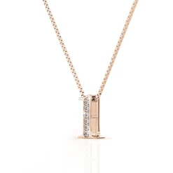 MYC-Paris Collier Number 1 Or Rose | Femme Collier Et Pendentif