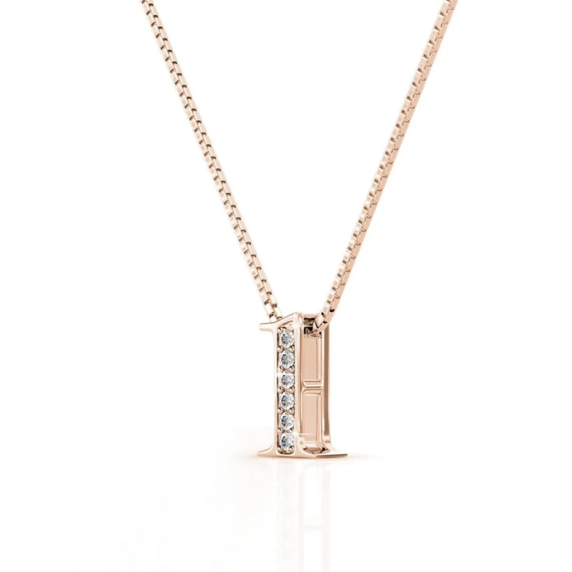 MYC-Paris Collier Number 1 Or Rose | Femme Collier Et Pendentif