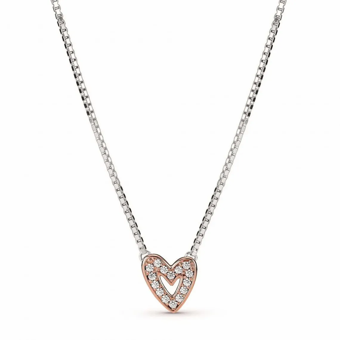 Pandora Collier Moments Esquisse de Cœur | Femme Collier Et Pendentif