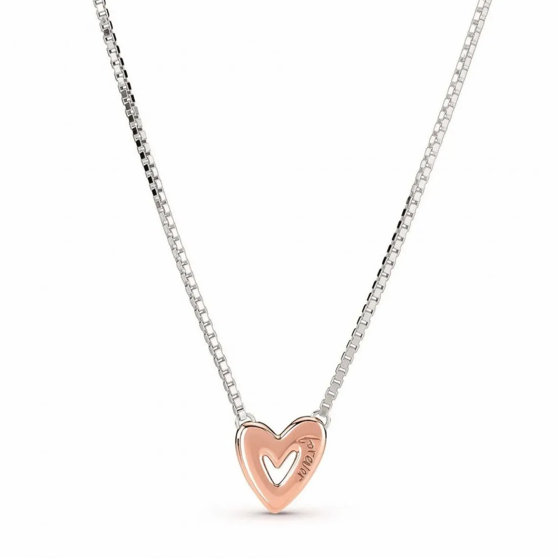 Pandora Collier Moments Esquisse de Cœur | Femme Collier Et Pendentif
