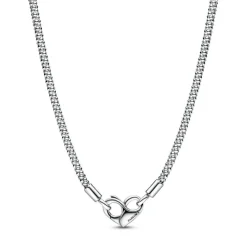 Pandora Collier Moments - Maille Cloutée | Femme Collier Et Pendentif