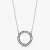 Pandora Collier Signature Cercle Scintillant | Femme Collier Et Pendentif