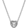 Pandora Collier Timeless Cœur Surélevé | Femme Collier Et Pendentif