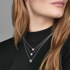 Pandora Collier Timeless Cœur Surélevé | Femme Collier Et Pendentif