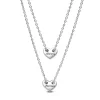 Pandora Colliers Cœurs Séparables Forever & Always | Femme Collier Et Pendentif