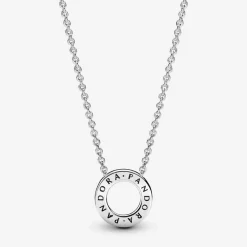 Pandora Collier Signature Cercle Pavé | Femme Collier Et Pendentif