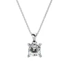 MYC-Paris Collier Simple Square Argenté | Femme Collier Et Pendentif