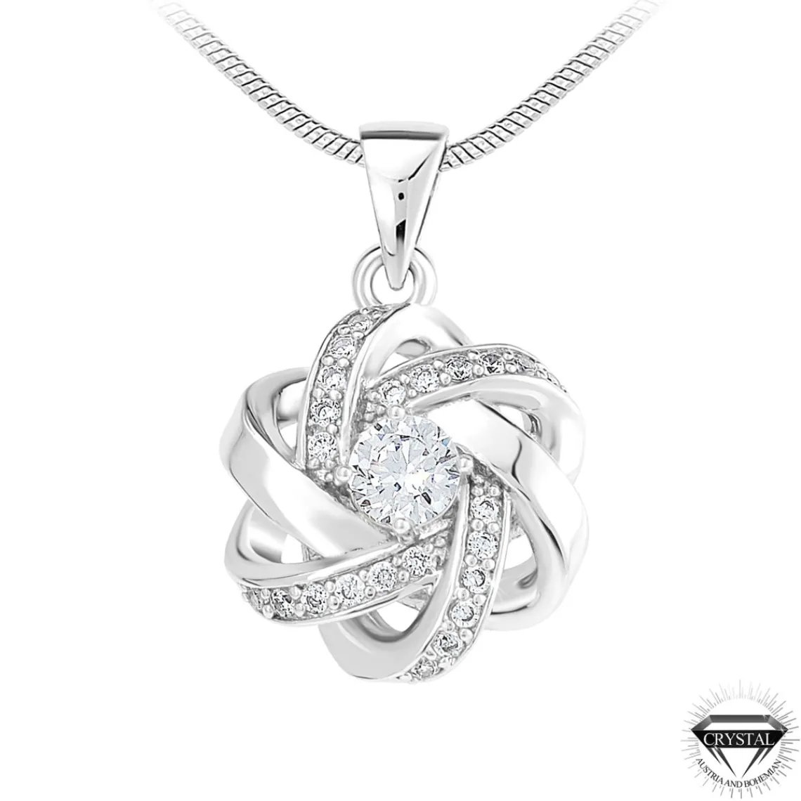 So Charm Bijoux Collier SoCharm orné de Cristaux de Bohème | Femme Collier Et Pendentif