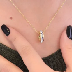 MYC-Paris Collier Square Roller Or | Femme Collier Et Pendentif
