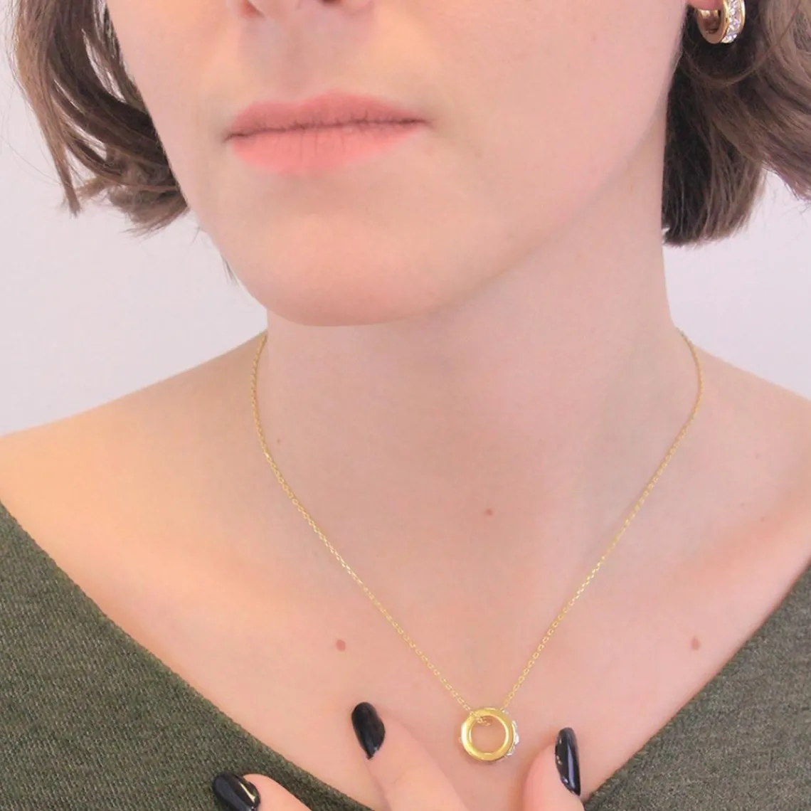 MYC-Paris Collier Square Roller Or | Femme Collier Et Pendentif