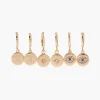 Balaboosté Créoles Avec Pdt Et Strass - 3502456533530 Métal Doré | Femme Boucles D'Oreilles