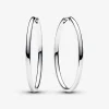Pandora Créoles à Charms Moments 40 mm | Femme Boucles D'Oreilles
