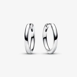 Pandora Créoles à Charms Moments 18 mm | Femme Boucles D'Oreilles